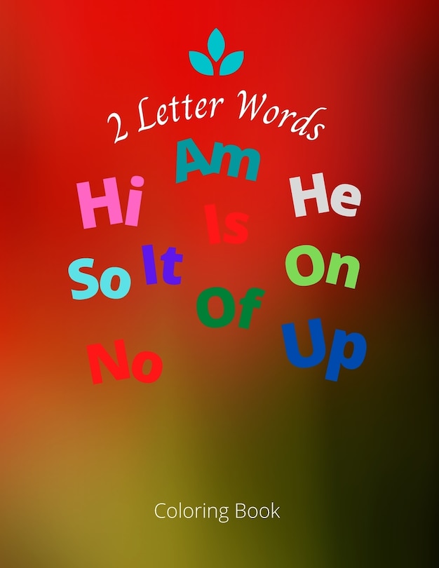 Couverture_2 Letter Words Coloring Book