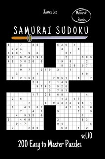 Couverture_Master of Puzzles - Samurai Sudoku 200 Easy to Master Puzzles vol. 10