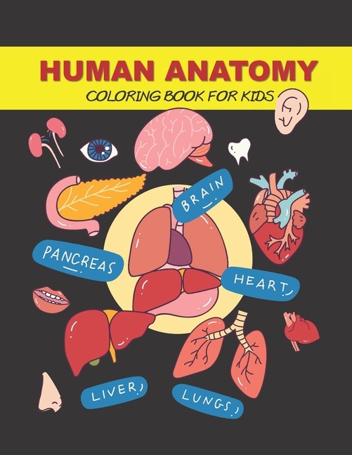 Couverture_Human Anatomy Coloring Book for Kids