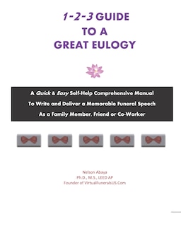 Front cover_1-2-3 Guide to a Great Eulogy