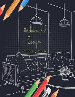 Front cover_Architectural Design Coloring Book