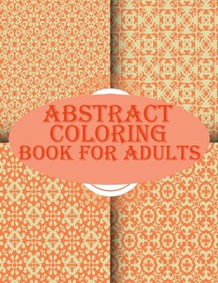 Front cover_Abstract Coloring Book For Adults