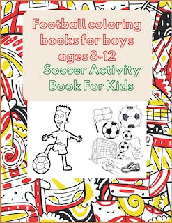 Couverture_Football coloring books for boys ages 8-12