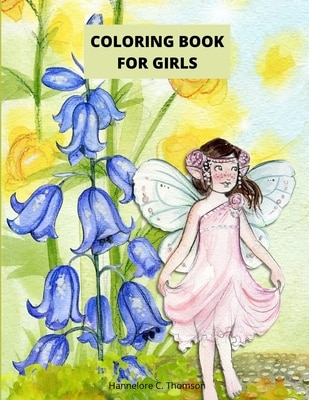 Front cover_Coloring Book For Girls