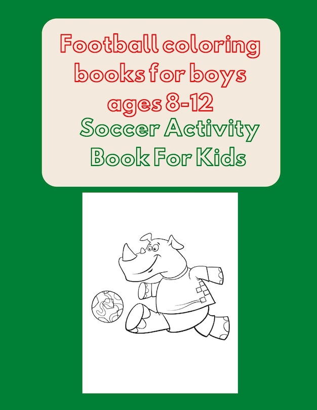 Couverture_Football coloring books for boys ages 8-12