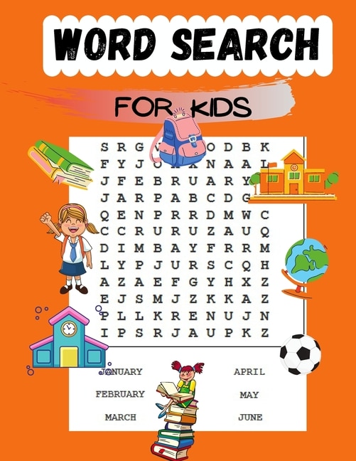 Front cover_Word Search For Kids