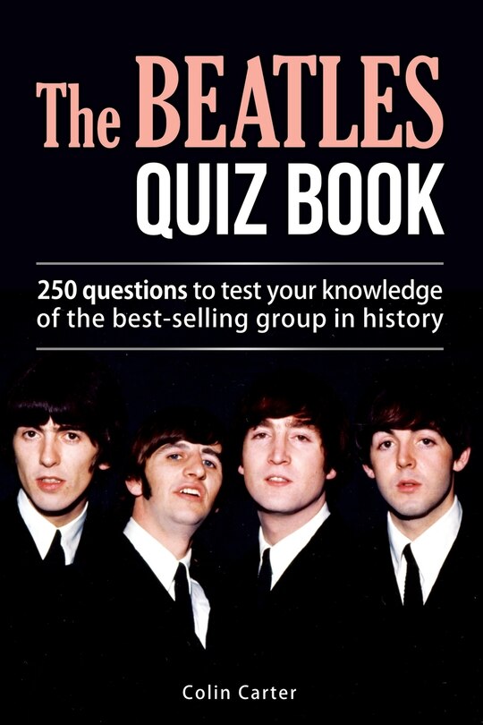 Front cover_The Beatles Quiz Book