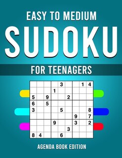 Sudoku for Teenagers: 200 Easy, Medium Sudokus with Solutions for Teens - Makes a Great Gift for Teens