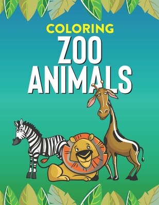 Front cover_Coloring Zoo Animals