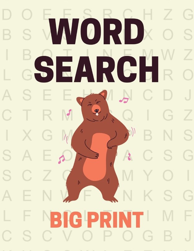 Front cover_Big Print Word Search