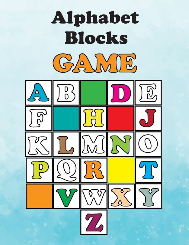 Front cover_Alphabet Blocks Game