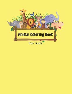 Couverture_Animal Coloring Book For Kids