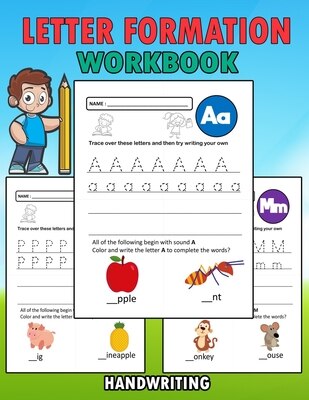 Front cover_Letter Formation Workbook