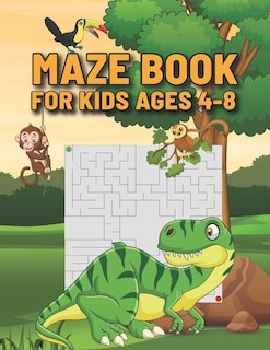 Couverture_Maze Book For Kids Ages 4-8