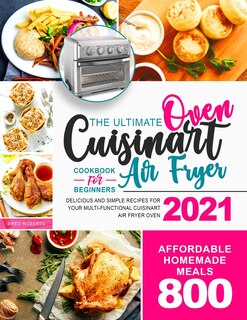 Couverture_The Ultimate Cuisinart Air Fryer Oven Cookbook for Beginners