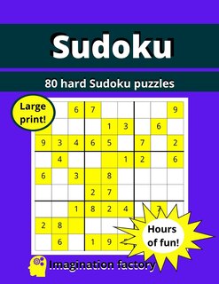 Couverture_80 hard Sudoku puzzles