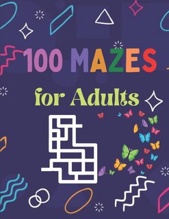 Couverture_100 mazes for adults