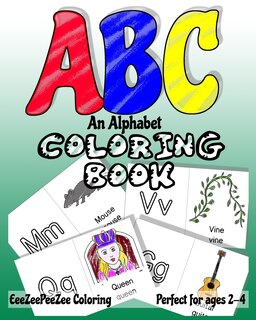 Front cover_ABC An Alphabet Coloring Book