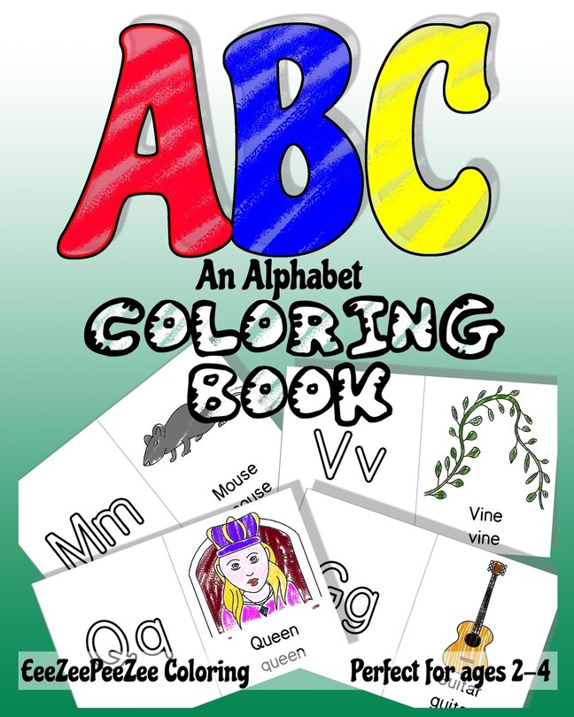 Front cover_ABC An Alphabet Coloring Book