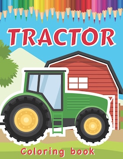 Front cover_Tractor Coloring Book