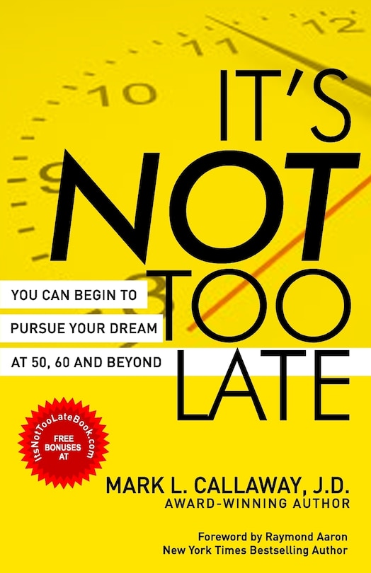 Front cover_It's Not Too Late