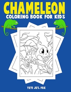 Couverture_Chameleon coloring book for kids