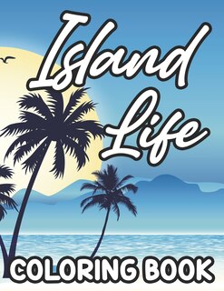 Front cover_Island Life Coloring Book