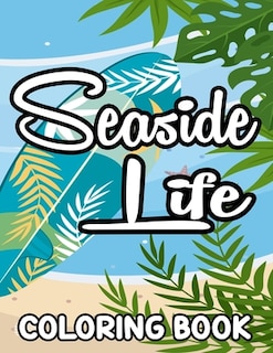Front cover_Seaside Life Coloring Book