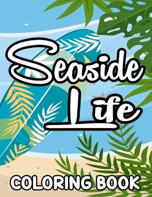Front cover_Seaside Life Coloring Book