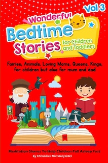 Front cover_Wonderful bedtime stories for Children and Toddlers Vol.3