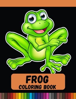 Front cover_Frog Coloring Book