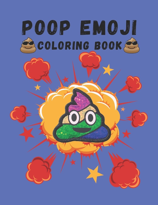 Front cover_Poop Emoji Coloring Book