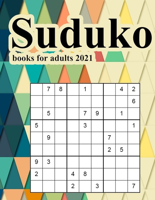 Couverture_Suduko books for adults 2021