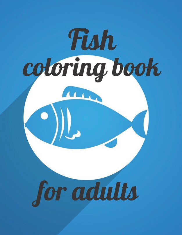 Couverture_Fish coloring book for adults