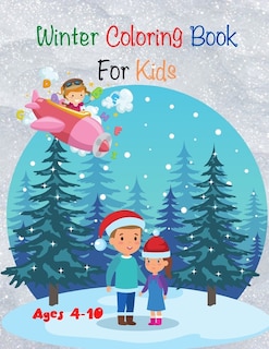 Front cover_Winter Coloring Book For Kids