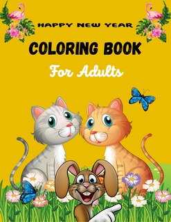 Couverture_HAPPY NEW YEAR COLORING BOOK For Adults
