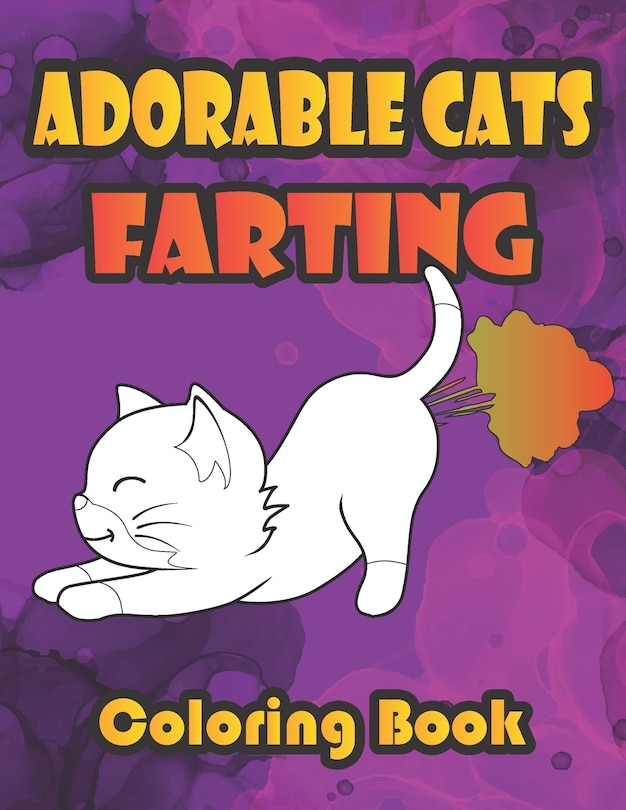 Couverture_Adorable Cats Farting Coloring Book