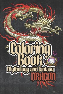 Front cover_Coloring Book Mythology And Fantasy