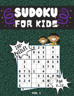 Front cover_Sudoku for Kids 8-12