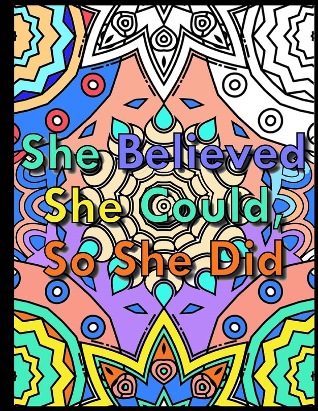 Couverture_She Believed She Could, So She Did