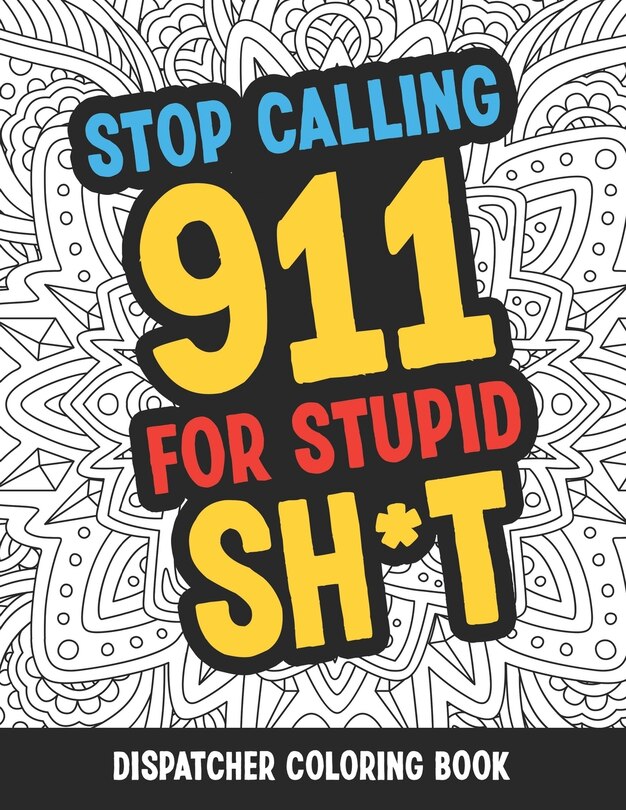 Front cover_Dispatcher Coloring Book