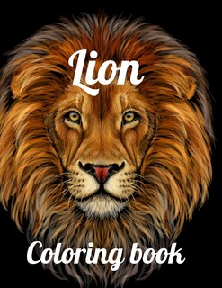 Couverture_Lion coloring book