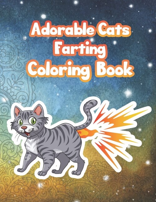 Couverture_Adorable Cats Farting Coloring Book