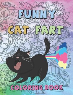 Couverture_Funny Cat Fart Coloring Book