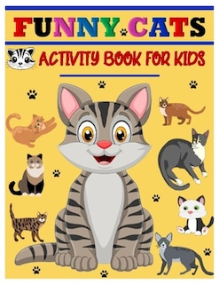 Couverture_Funny Cats Activity Book for Kids