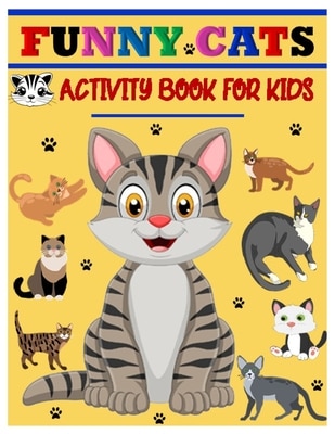 Couverture_Funny Cats Activity Book for Kids