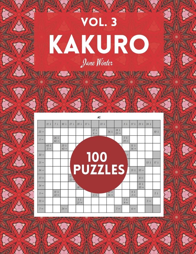 Front cover_Kakuro Vol. 3 - 100 puzzles