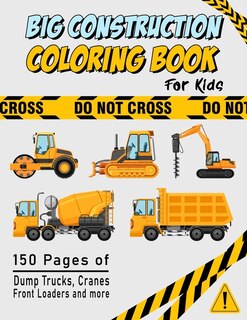 Couverture_Big Construction Coloring Book For Kids