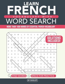 Front cover_French Vocabulary with Word Search Puzzles