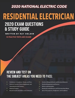 Front cover_Residential Electrician 2020 Exam